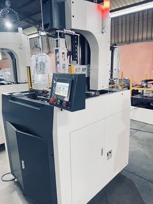 सेमी ऑटोमैटिक कार्टन स्ट्रैपिंग मशीन, फोर साइड फोल्डिंग बॉक्स मशीन मोबाइल कवर