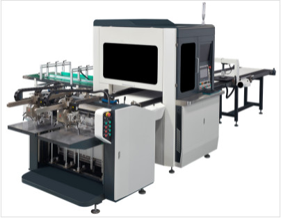 LS-900C द्वि-चैनल फोन घड़ी चॉकलेट कठोर बॉक्स विजुअल पोजिशनिंग मशीन