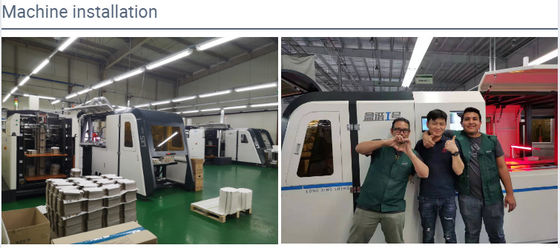 सेल फोन के लिए हाई स्पीड कठोर कार्टन बॉक्स बनाने की मशीन कार्डबोर्ड मोटाई 0.8 मिमी -3 मिमी