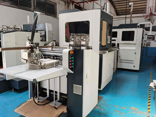 पुस्तक प्रकार उपहार कार्डबोर्ड कठोर बॉक्स बनाने की मशीन L800XW600mm