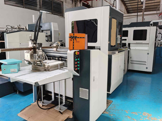 रिजिड वेडिंग गिफ्ट बॉक्स मेकिंग मशीन पेपर बॉक्स मेकिंग मशीन 80gsm 340gsm