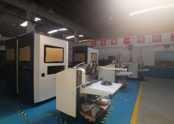 कठोर बॉक्स के लिए LS-450plus हाई-एंड परफ्यूम बॉक्स ग्लूइंग और पोजिशनिंग मशीन