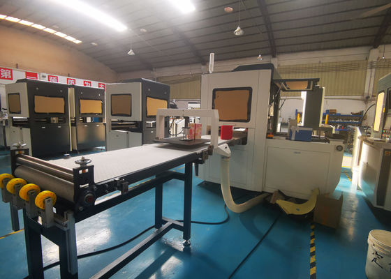 LS-450plus मल्टी-फ़ंक्शन स्वचालित बॉक्स पैकिंग मशीन पेपर बॉक्स पैकिंग और कैमरा स्थिति के साथ सेलफोन बॉक्स के लिए