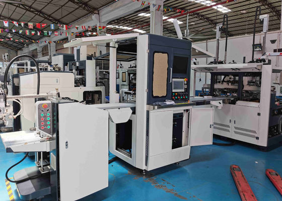 स्वचालित हाई स्पीड पैकेजिंग बॉक्स बनाने की मशीन बॉक्स ऊंचाई 12 मिमी 100 मिमी