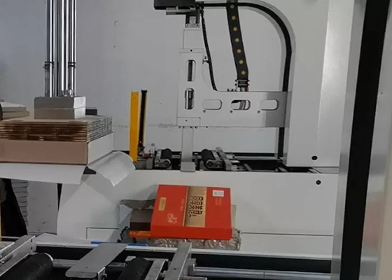 20 पीसी / मिनट अर्ध स्वचालित तह कठोर बॉक्स बनाने की मशीन 220V